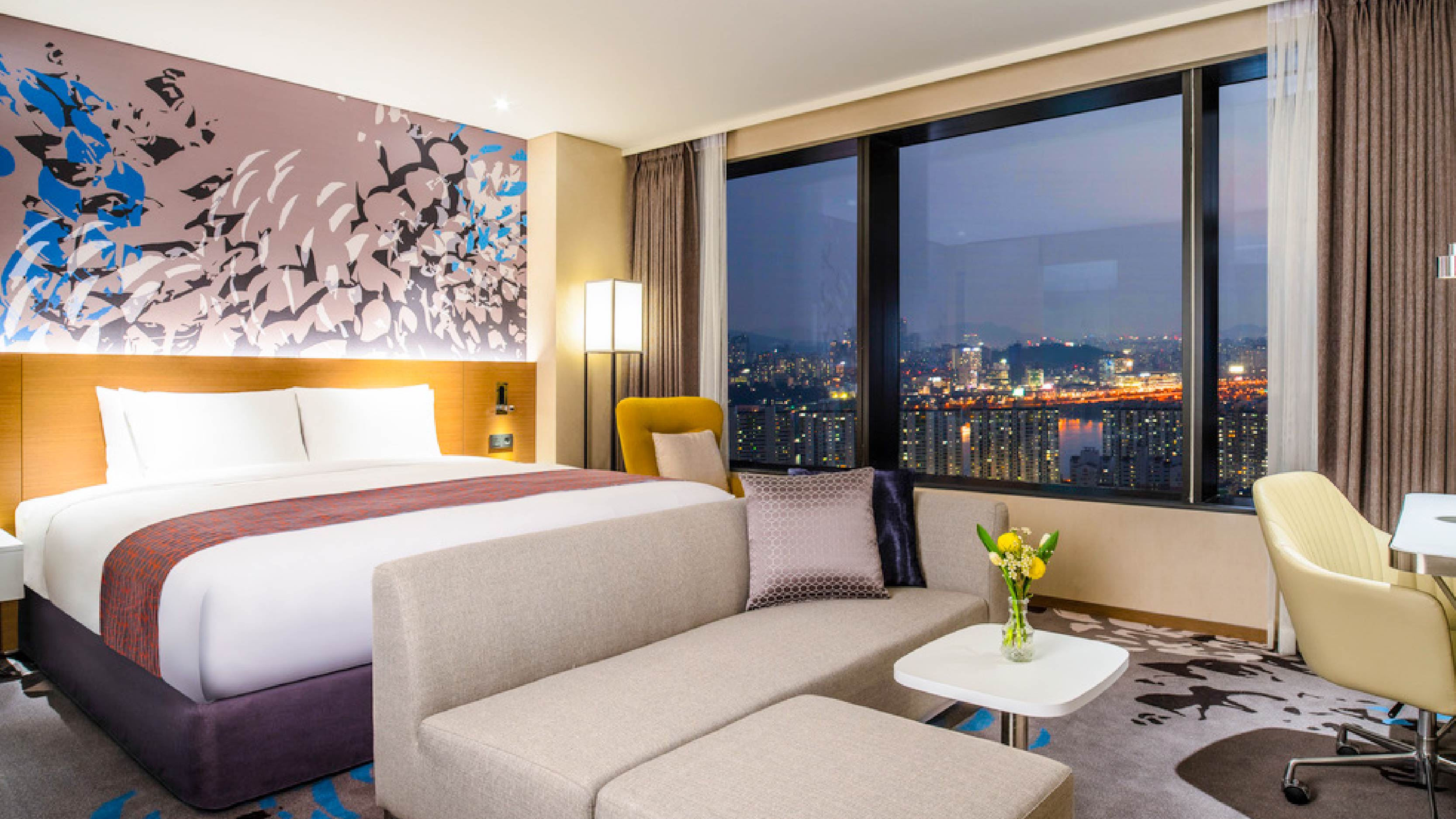 Hotel Whistlelark Jeju 客房空間